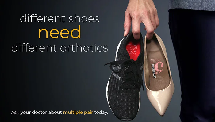 Chiropractic Greenville SC Multiple Pair Orthotics